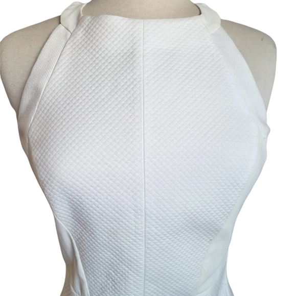 Rag & Bone White Cocktail Halter Top Dress Size 10 - Picture 4 of 5